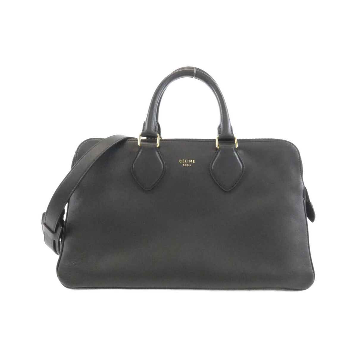 Celine Small Satchel Handbag Black