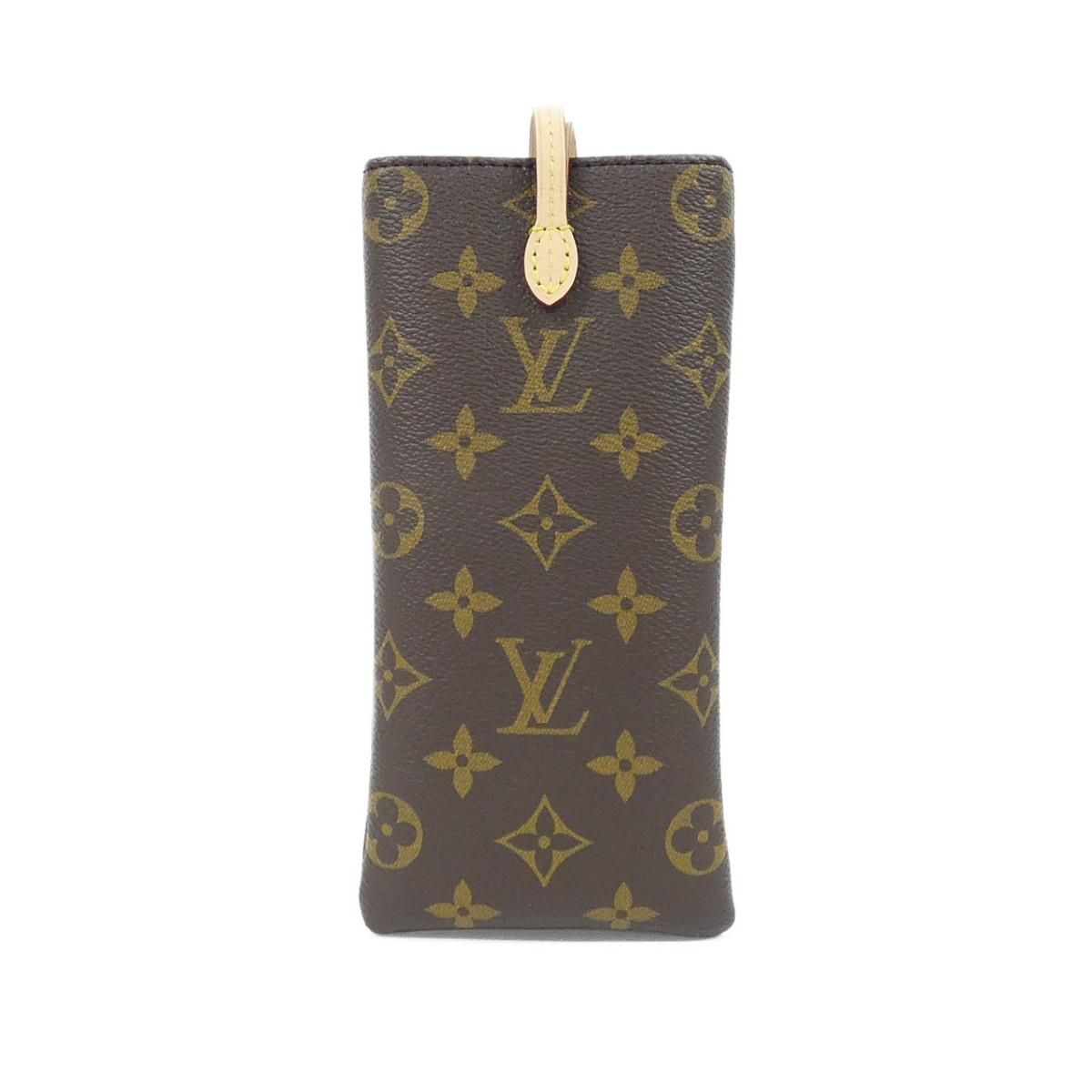 Louis Vuitton Monogram Sunglasses Pouch GI Glass Case Eyewear — view 2