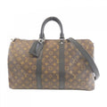 Louis Vuitton Monogram Macassar Keepall Bandouliere 45 Boston Bag