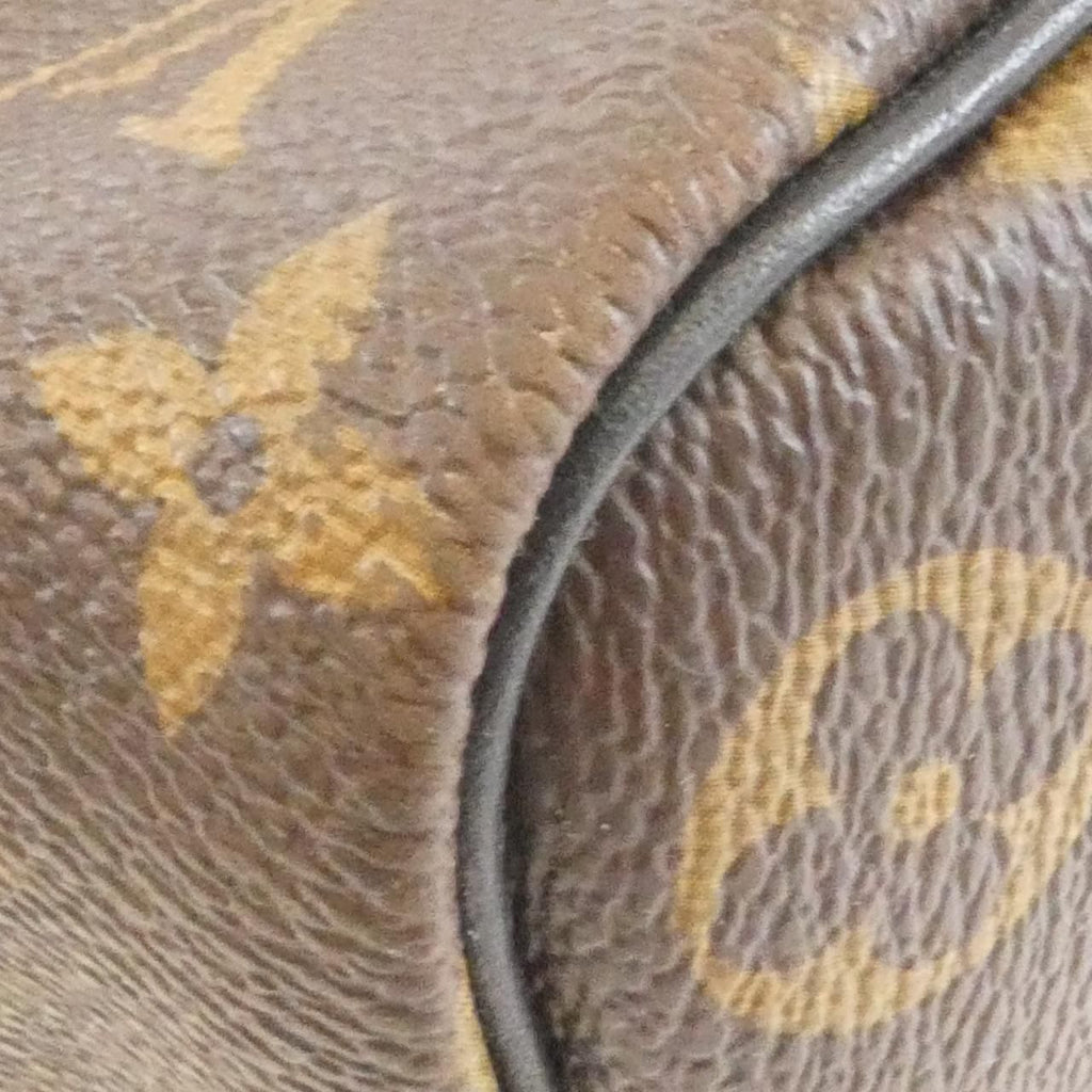 Louis Vuitton Monogram Macassar Keepall Bandouliere 45 Boston Bag — view 2