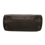 Prada Handbag Black Leather Tag — view 5