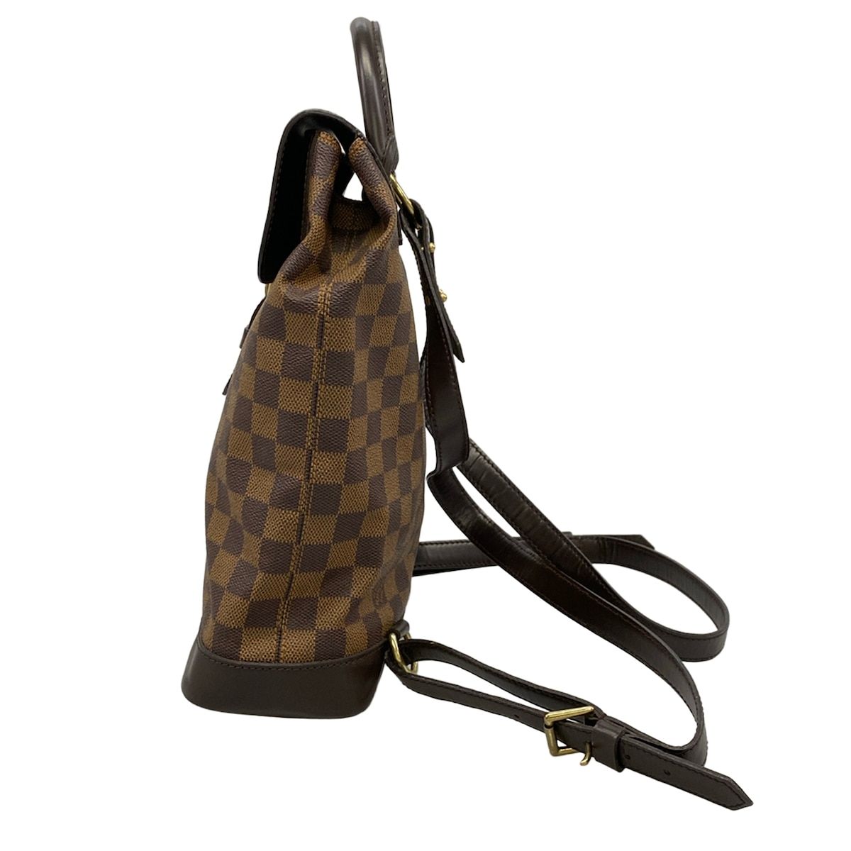 Louis Vuitton Backpack Damier Soho Ebene — view 4