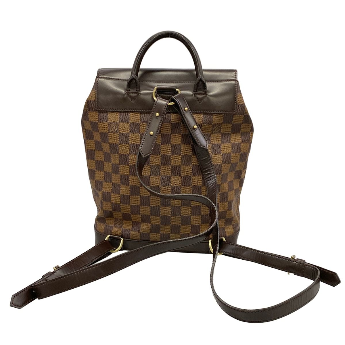 Louis Vuitton Backpack Damier Soho Ebene — view 3