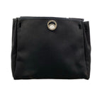 Hermes Handbag Herbag PM Beige Black Silver Leather — view 8