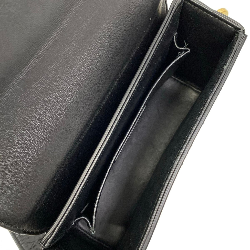 Dior Shoulder Bag 30 Montaigne Box Black Leather — view 7