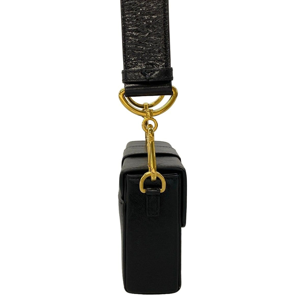 Dior Shoulder Bag 30 Montaigne Box Black Leather — view 2
