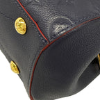 Louis Vuitton Handbag Monogram Empreinte Montaigne BB Marine Rouge Leather — view 6