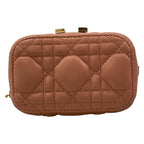 Dior Vanity Bag Lady Micro Pink Lambskin — view 5