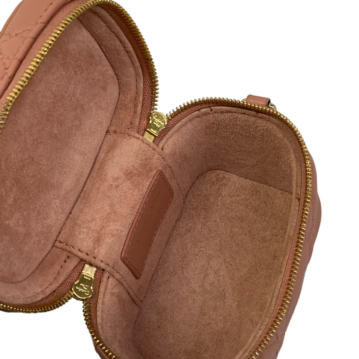Dior Vanity Bag Lady Micro Pink Lambskin — view 7