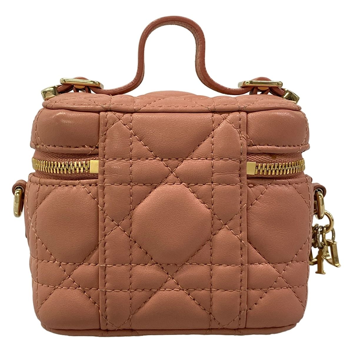 Dior Vanity Bag Lady Micro Pink Lambskin — view 3