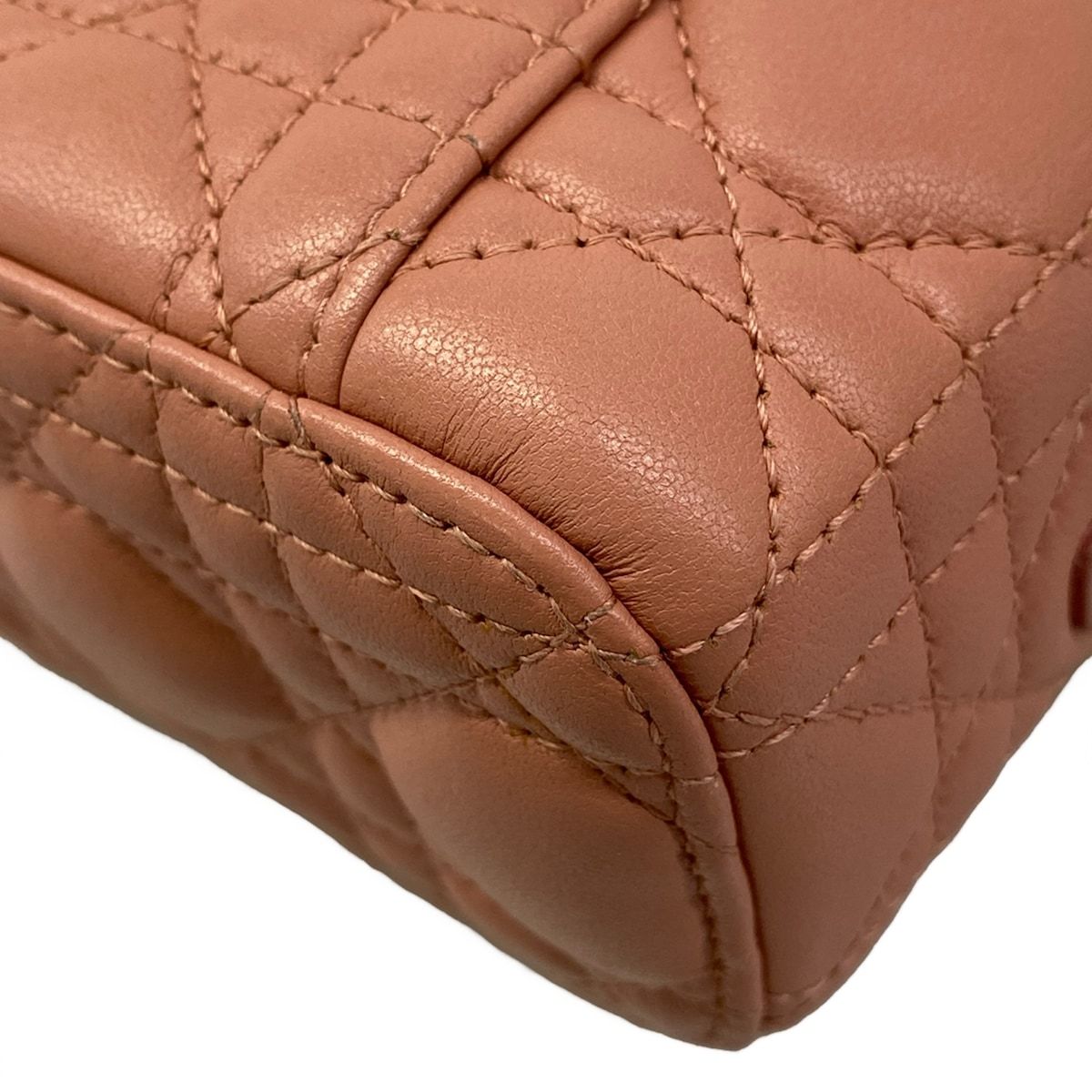 Dior Vanity Bag Lady Micro Pink Lambskin — view 6