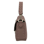 Fendi Handbag Baguette Mini Selleria Purple Leather — view 4