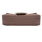 Fendi Handbag Baguette Mini Selleria Purple Leather — view 5