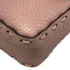 Fendi Handbag Baguette Mini Selleria Purple Leather — view 6