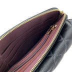 Chanel Wallet Quilted Flap Phone Case Black Gold — view 4