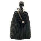 Fendi Handbag Small Dot Com Click Black Leather — view 2
