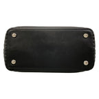 Fendi Handbag Small Dot Com Click Black Leather — view 5