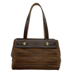 Hermes Tote Bag Herbag Cabas PM Dark Brown Multi Gold — view 3