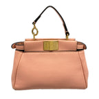 Fendi Micro Peekaboo Light Pink Mini Bag Leather — view 3