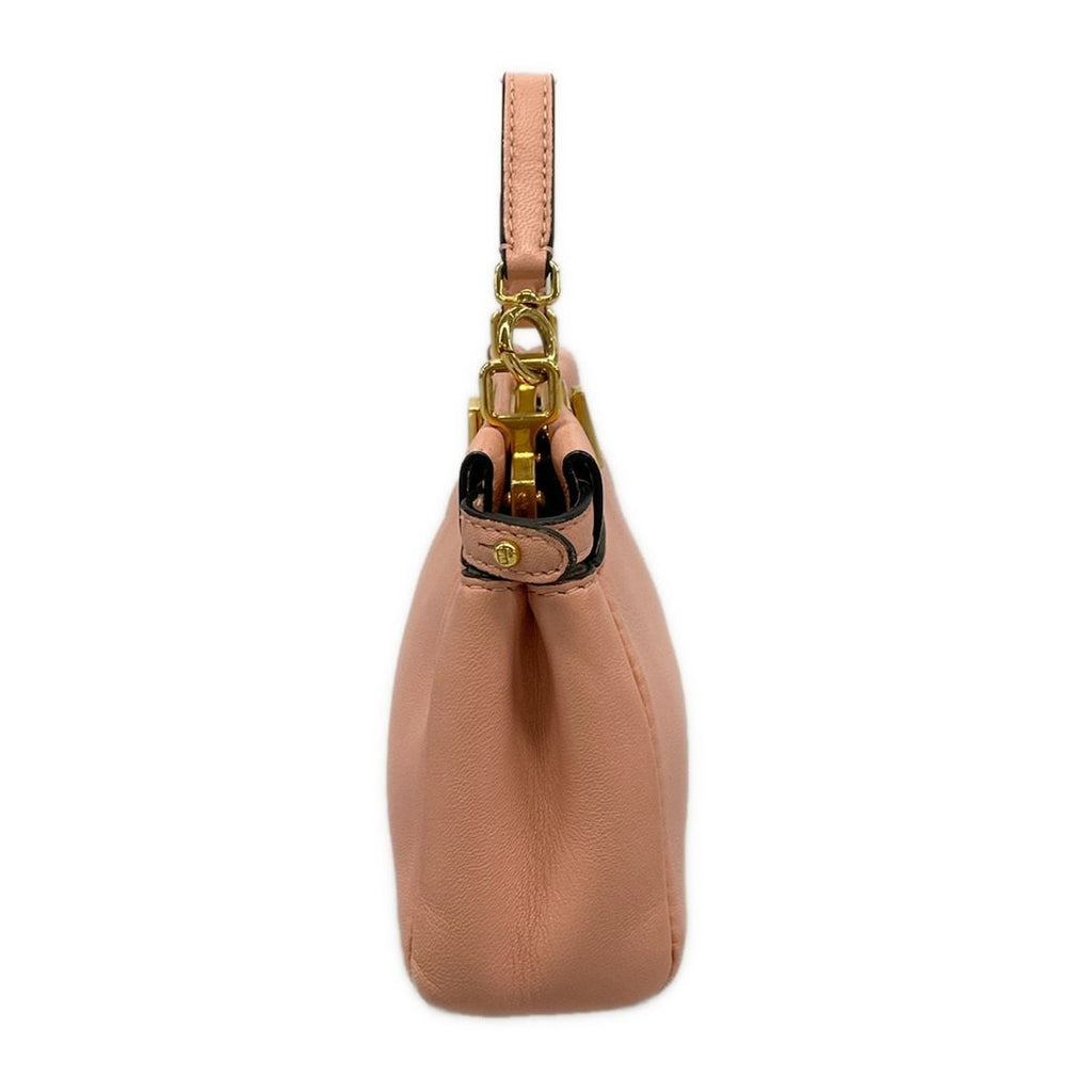Fendi Micro Peekaboo Light Pink Mini Bag Leather — view 4
