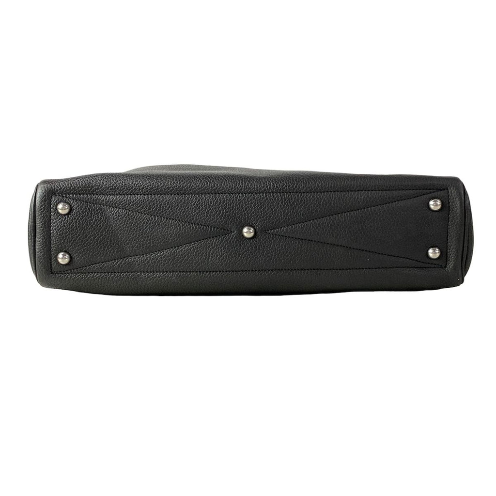 Hermes Business Bag Victoria Gray Silver — view 5