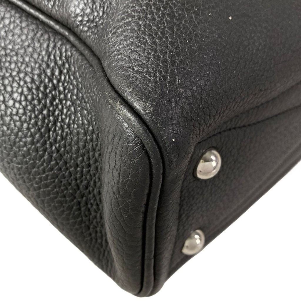 Hermes Business Bag Victoria Gray Silver — view 8
