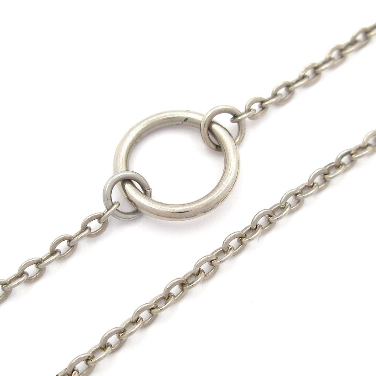 Hermes Necklace Cordage Rope Silver — view 6