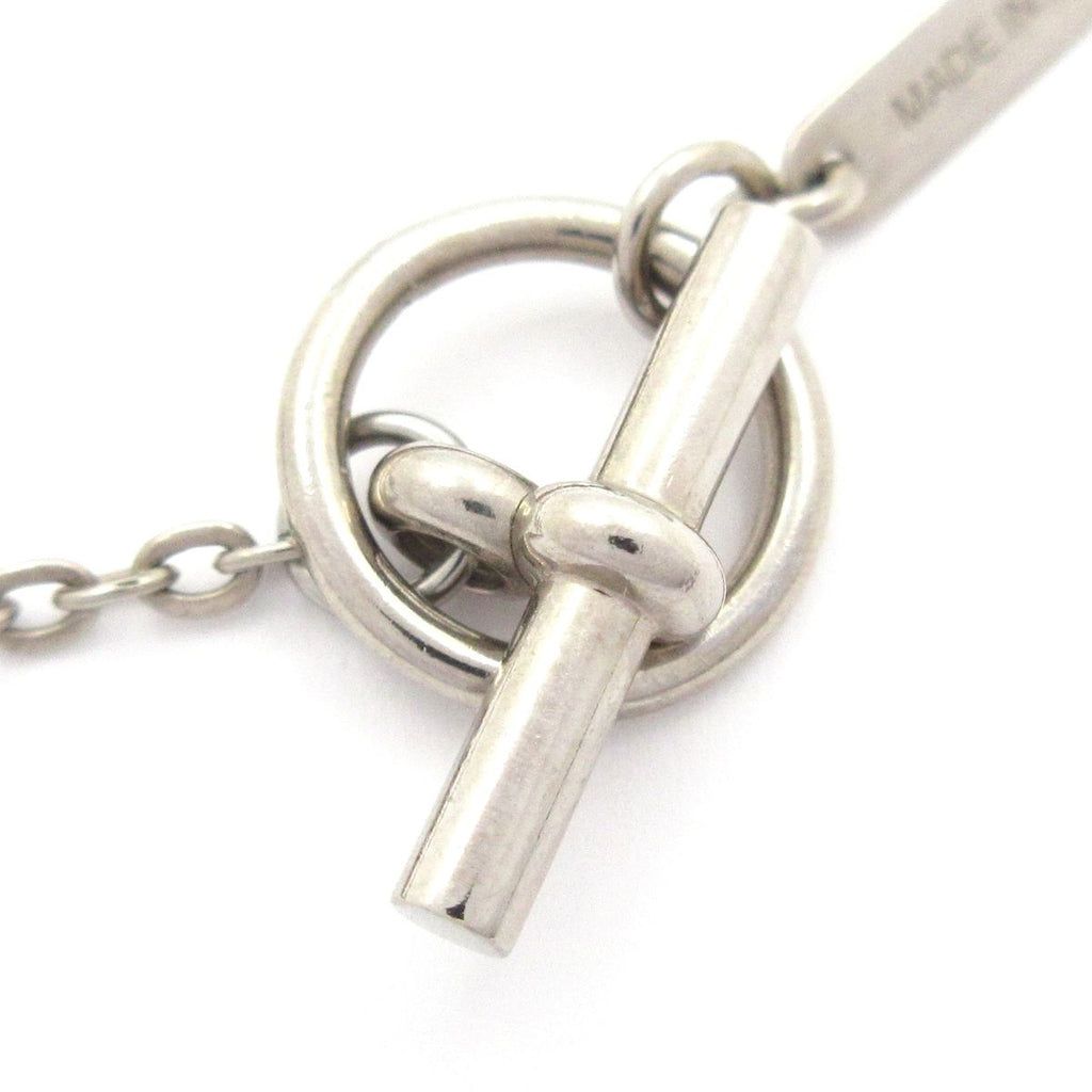 Hermes Necklace Cordage Rope Silver — view 4