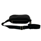 Saint Laurent Paris Waist Pouch Black Leather — view 3