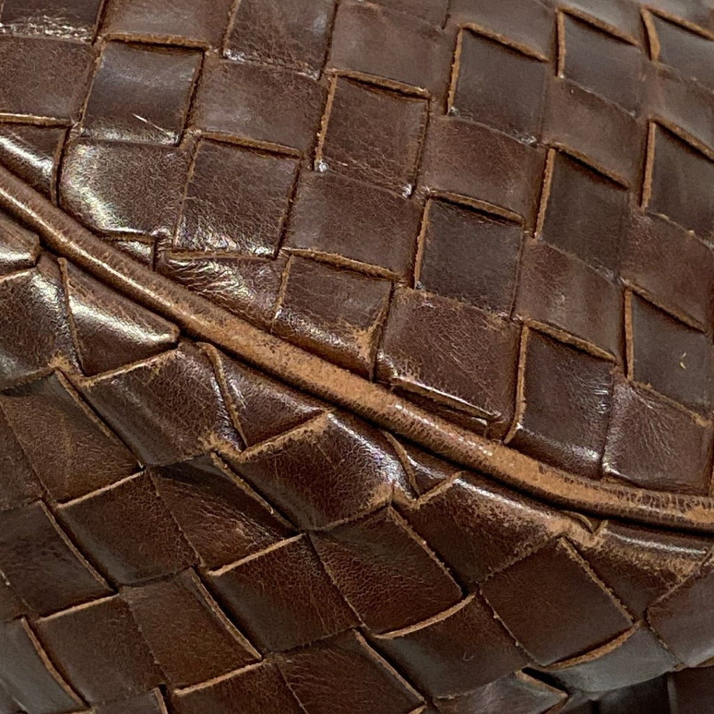 Bottega Veneta Tote Bag Dark Brown Leather — view 6