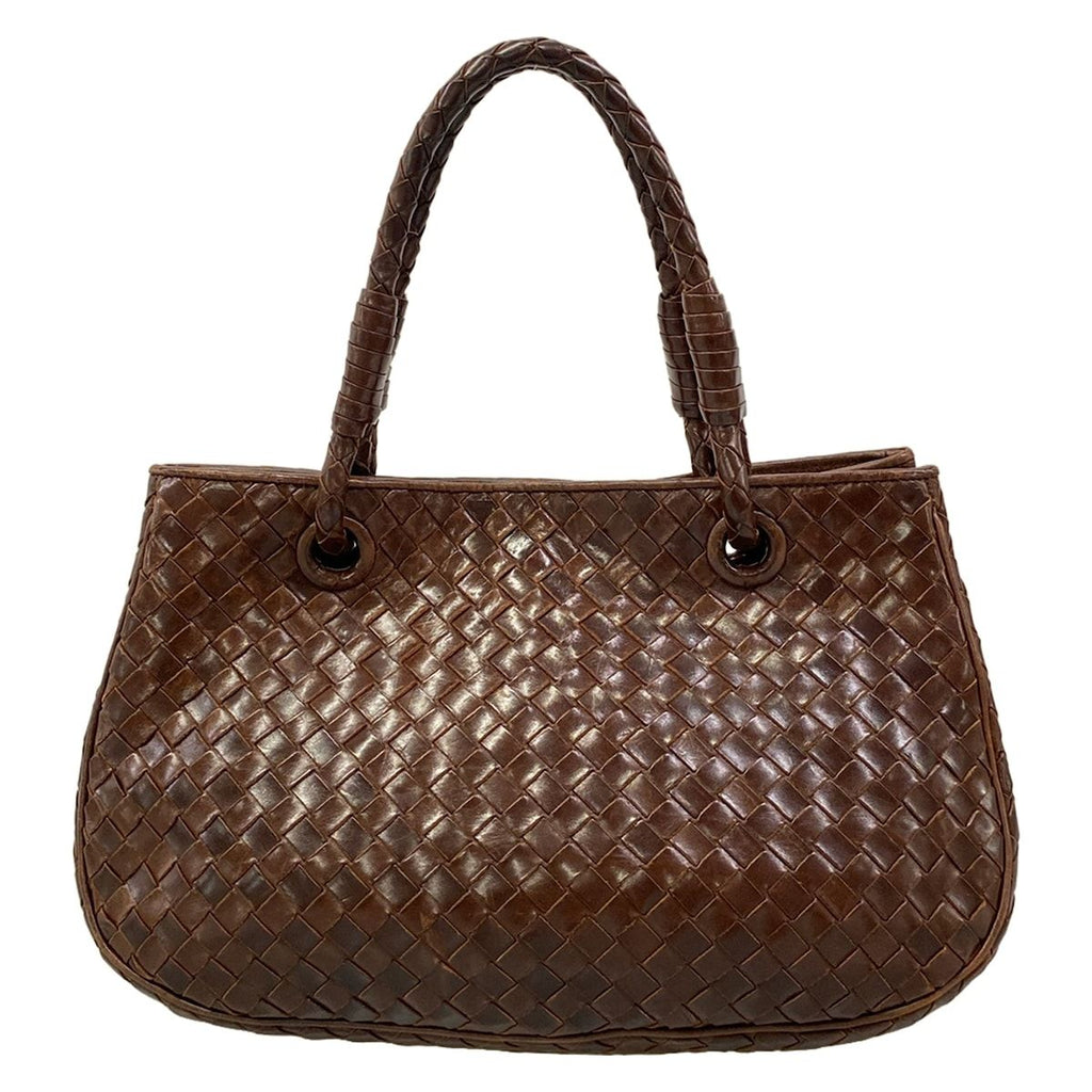 Bottega Veneta Tote Bag Dark Brown Leather