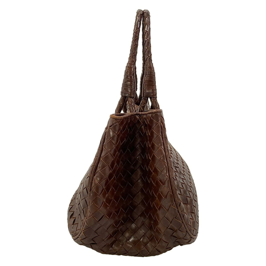 Bottega Veneta Tote Bag Dark Brown Leather — view 2