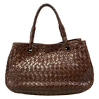 Bottega Veneta Tote Bag Dark Brown Leather — view 3