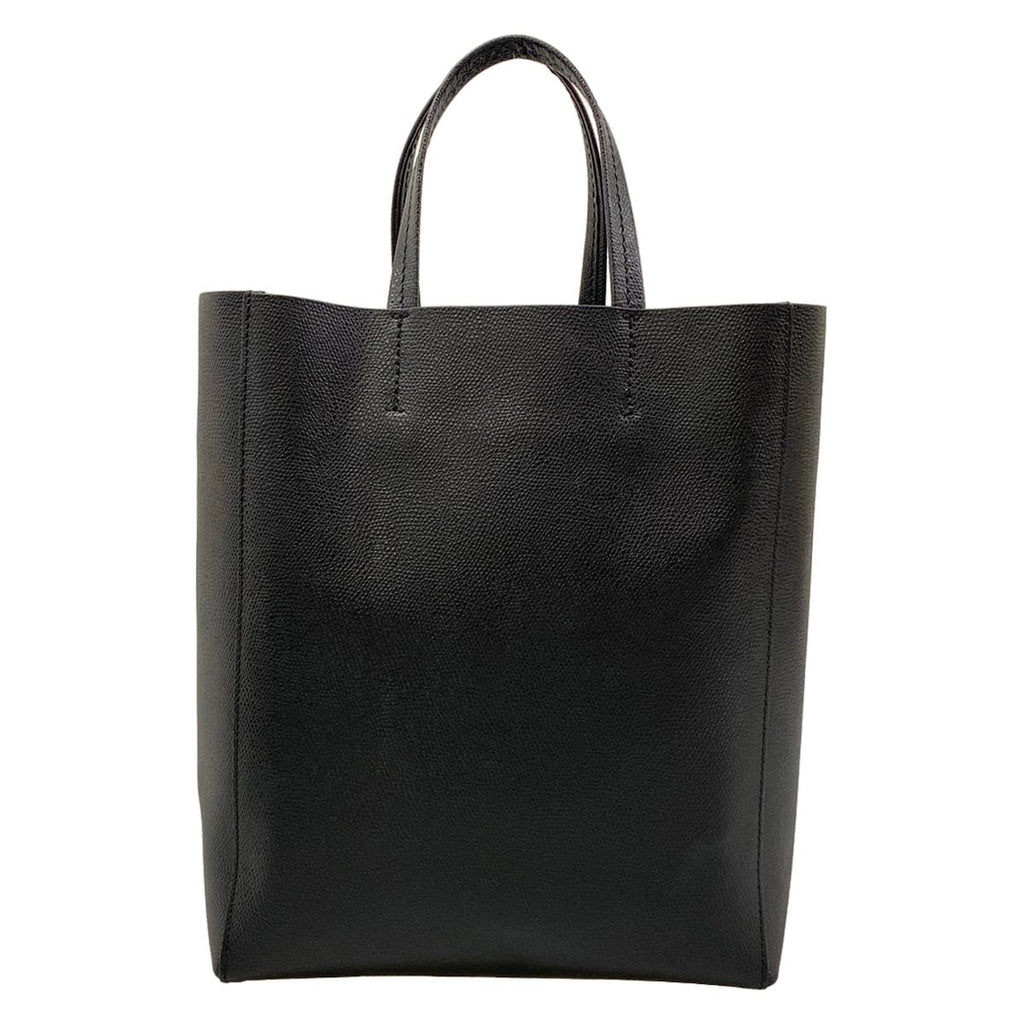Celine Tote Bag Vertical Cabas Mall Black Leather — view 3