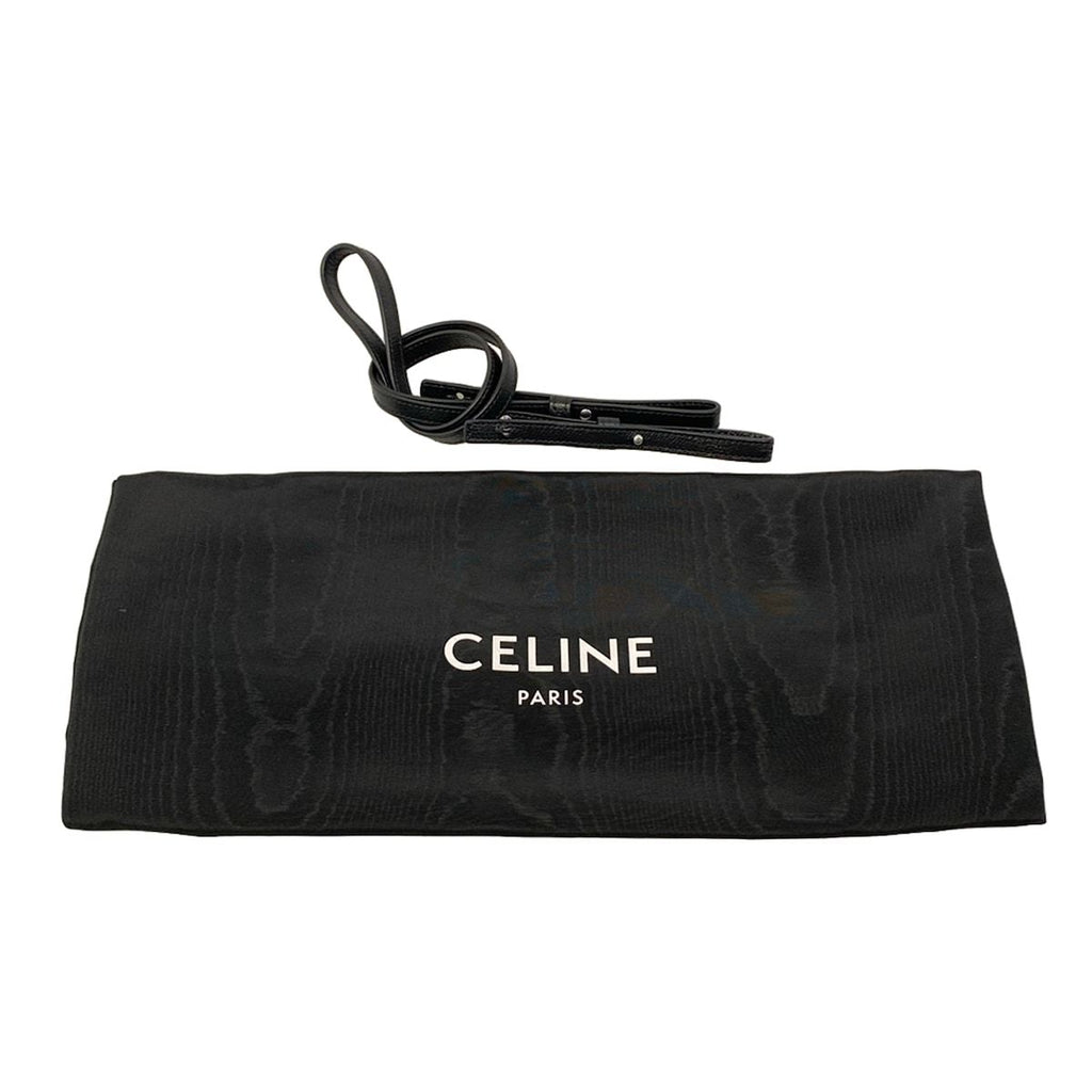 Celine Tote Bag Vertical Cabas Mall Black Leather — view 8