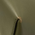 Fendi Handbag by the Way Khaki Dark Gray Beige Leather — view 7