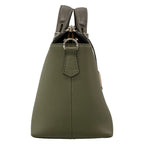 Fendi Handbag by the Way Khaki Dark Gray Beige Leather — view 2
