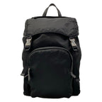 Prada Backpack Black Leather
