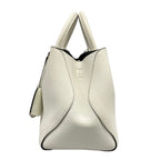 Dior Tote Bag Open Bar White Leather — view 4