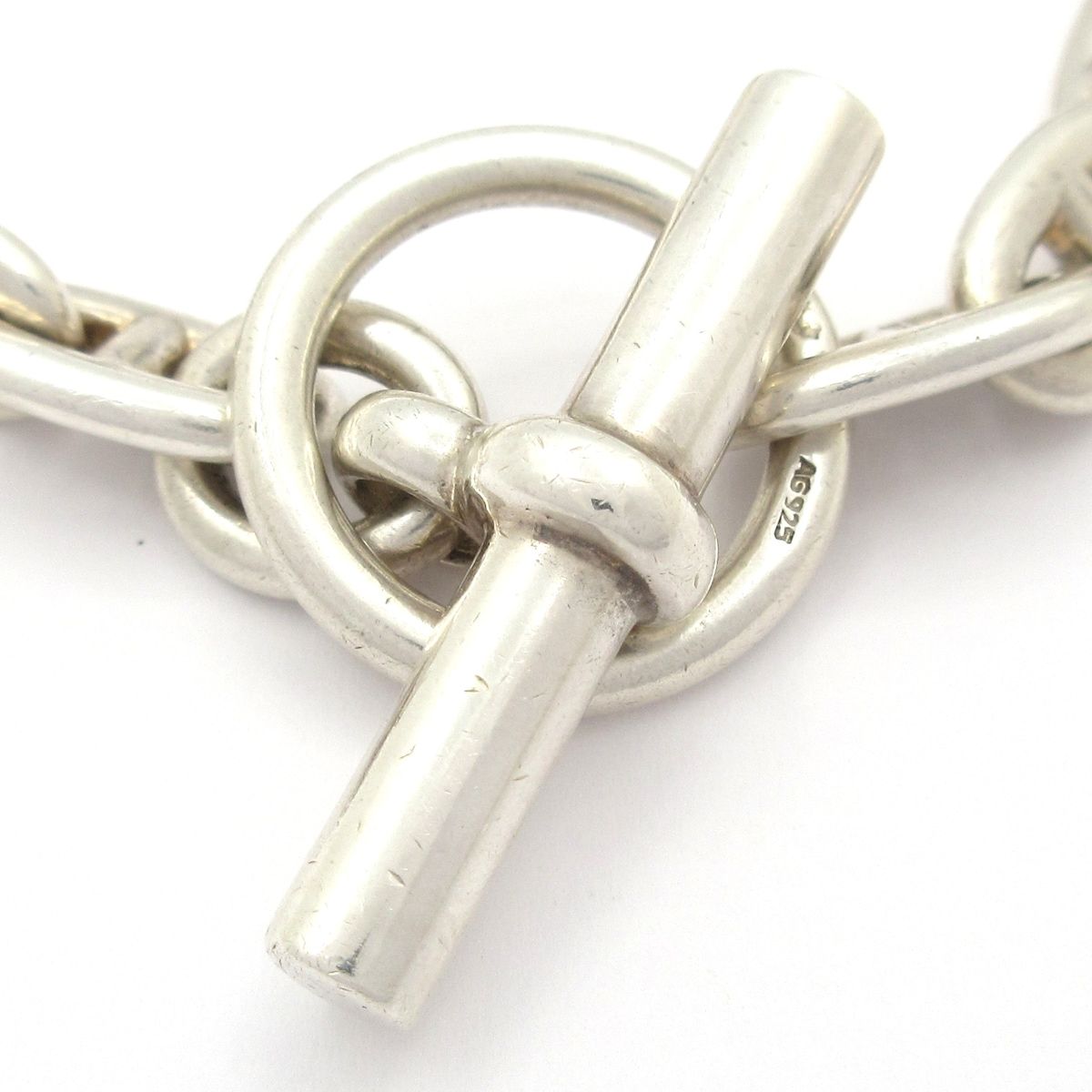 Hermes Bracelet Chaine D'ancre PM Silver 17 Links — view 3