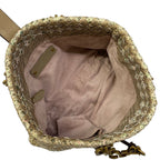 Bottega Veneta Handbag Intrecciato Beige Leather — view 7