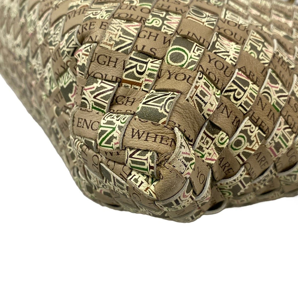 Bottega Veneta Handbag Intrecciato Beige Leather — view 6