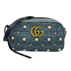 Gucci Shoulder Bag Marmont Blue