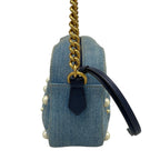 Gucci Shoulder Bag Marmont Blue — view 2