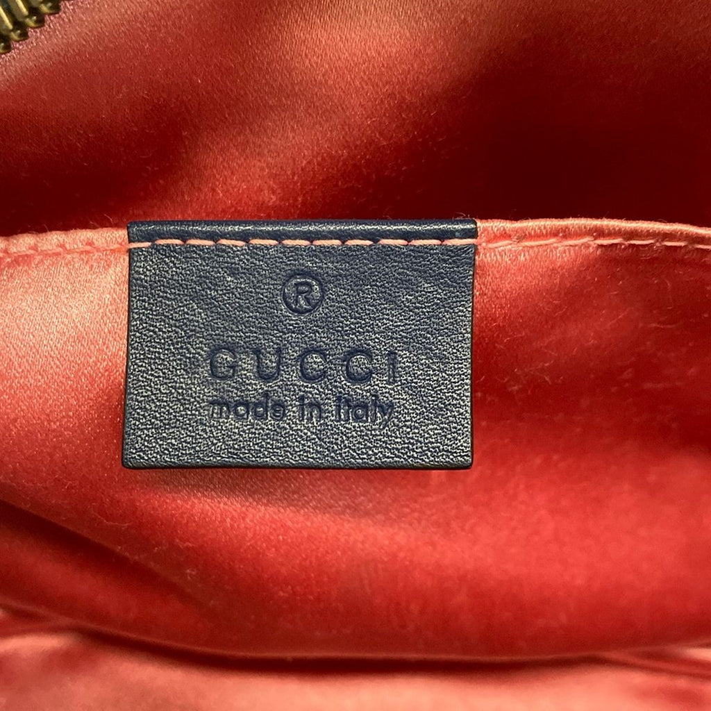 Gucci Shoulder Bag Marmont Blue — view 8