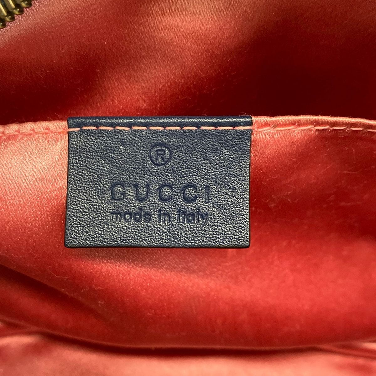 Gucci Shoulder Bag Marmont Blue — view 8