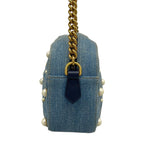 Gucci Shoulder Bag Marmont Blue — view 4