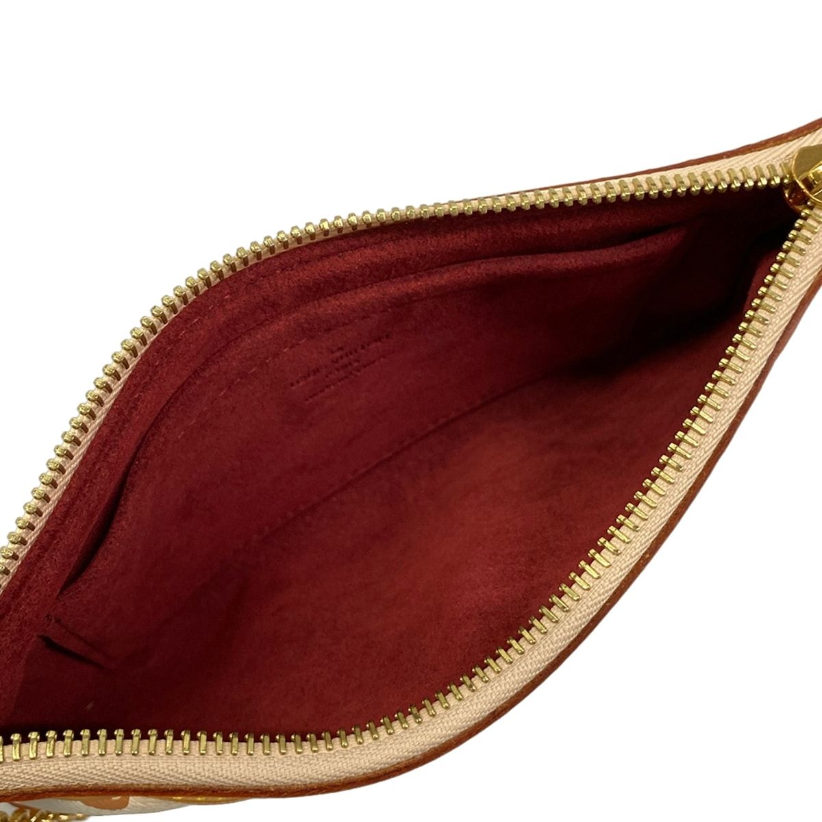 Louis Vuitton Handbag Monogram Multicolor Pochette Mila MM Blanc — view 7