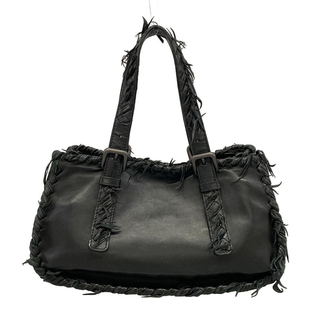 Bottega Veneta Handbag Black Leather