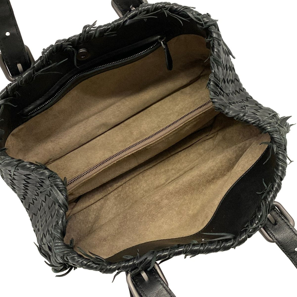 Bottega Veneta Handbag Black Leather — view 7